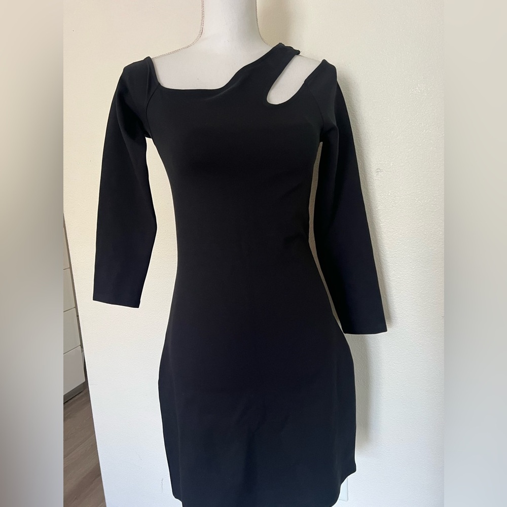 Women's Long Sleeve Bodycon Mini Dress.
